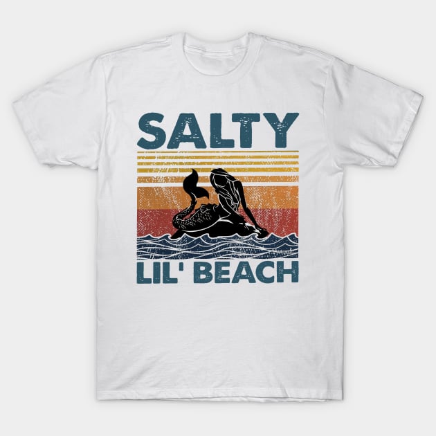 SALTY LIL' BEACH T SHIRT T-Shirt by jazmitee